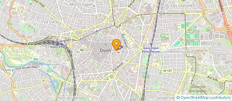 localisation de l'entreprise SCI FAMILY JPM à DIJON