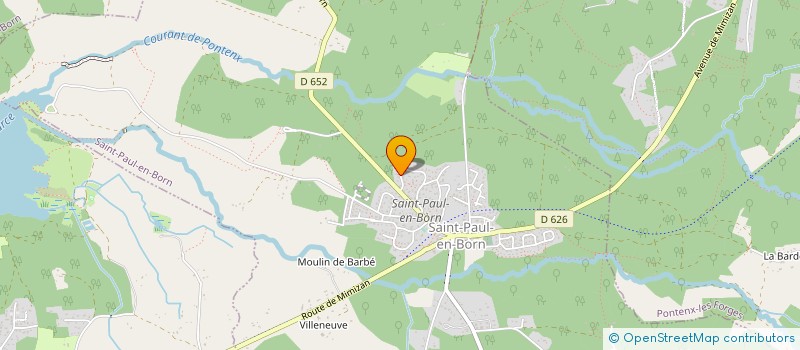 localisation de l'entreprise SCI FAMILY JR  SAINT-PAUL-EN-BORN