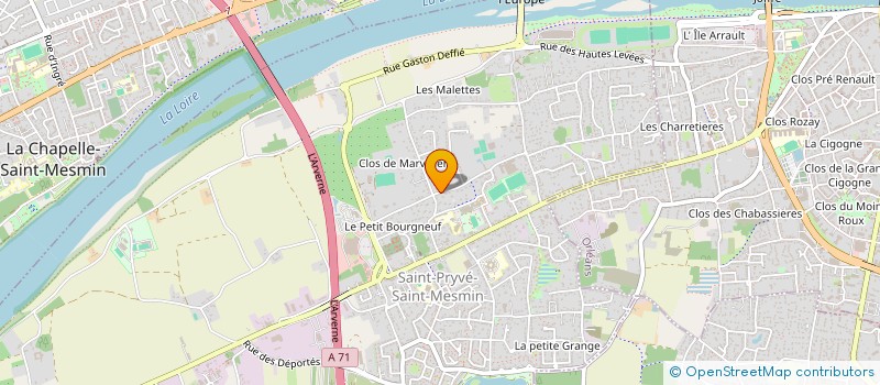 localisation de l'entreprise SCI FAMILY LEGROUX  SAINT-PRYVE-SAINT-MESMIN