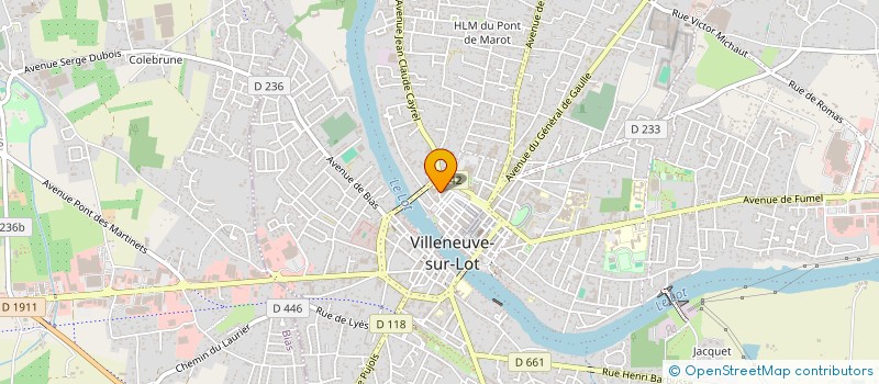 localisation de l'entreprise SCI FAMILY MAS  BIAS