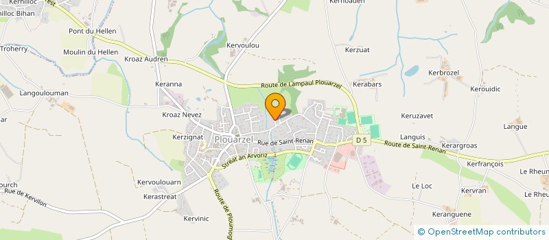 localisation de l'entreprise SCI FAMILY R  PLOUARZEL