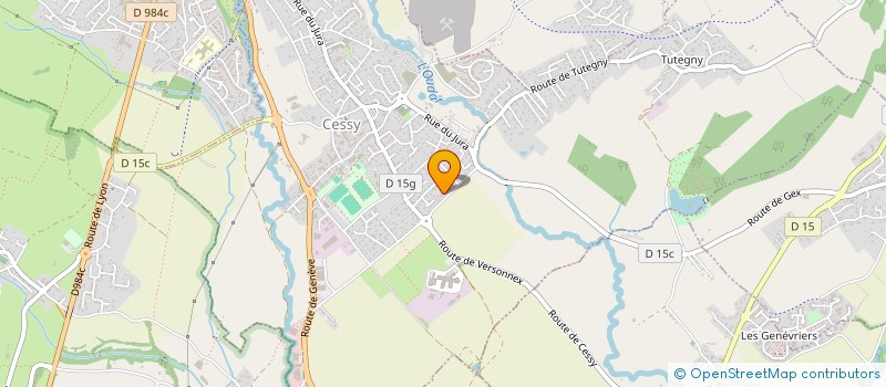 localisation de l'entreprise SCI FAMILY'S  CESSY