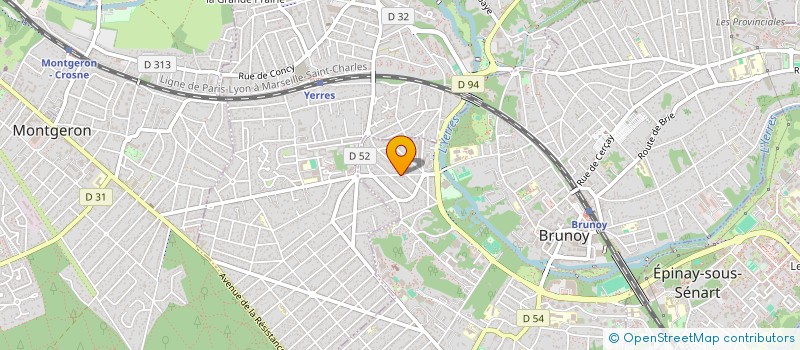 localisation de l'entreprise SCI FAMILY'S FLATS  BRUNOY