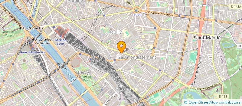 localisation de l'entreprise SCI FAMILY TRAINEAU  PARIS