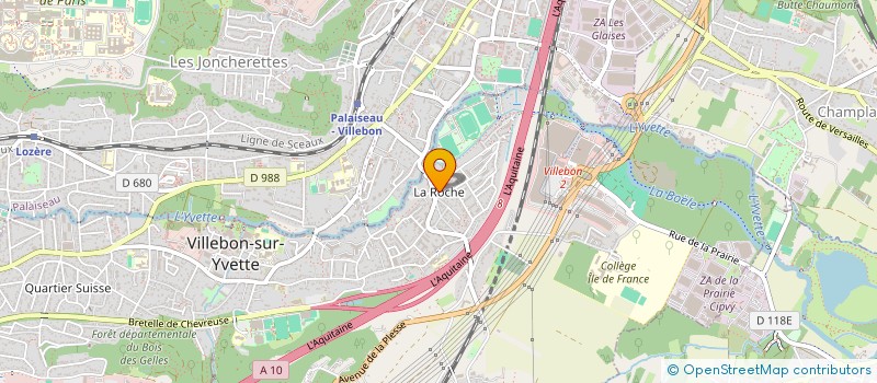 localisation de l'entreprise SCI FAMILY WEIL à VILLEBON-SUR-YVETTE