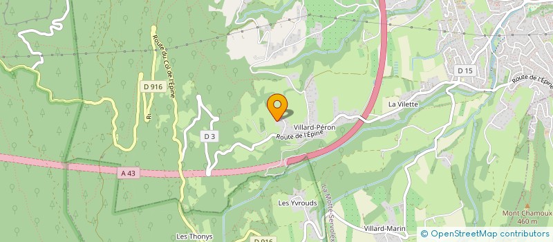 localisation de l'entreprise SCI FAMILYJAV  LA MOTTE-SERVOLEX