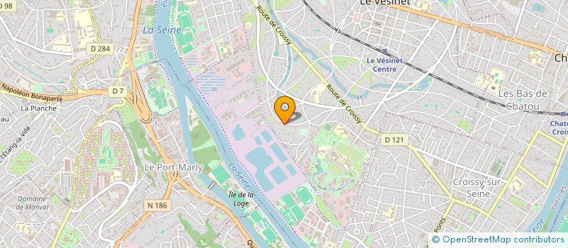 localisation de l'entreprise SCI FAMILYVDC  LE VESINET