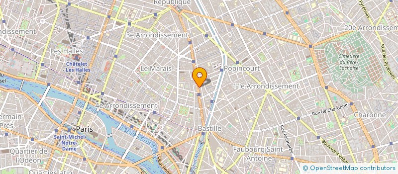 localisation de l'entreprise SCI FAMIMMO  PARIS