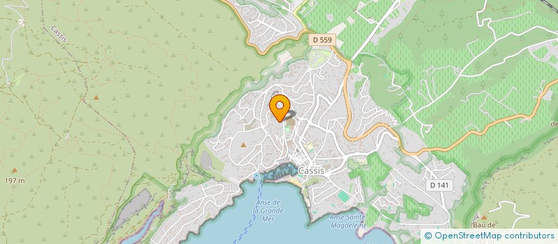 localisation de l'entreprise SCI FAMINA  CASSIS