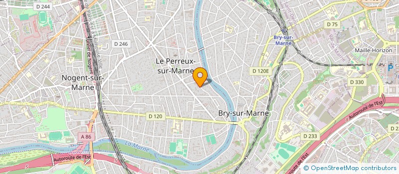 localisation de l'entreprise SCI FAMLILY-IMMO  LE PERREUX-SUR-MARNE