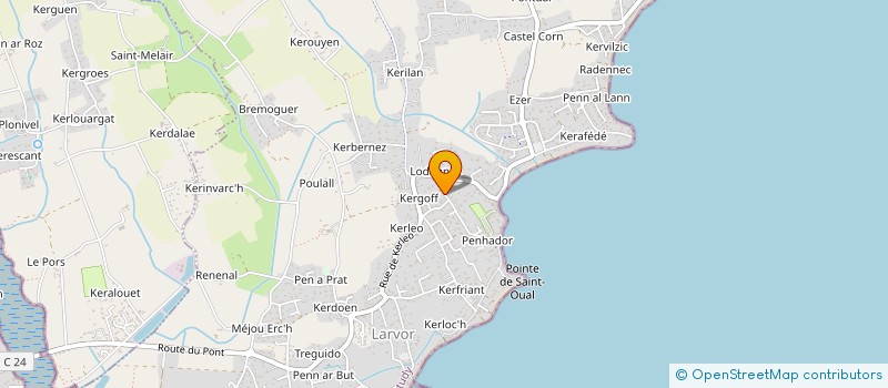 localisation de l'entreprise SCI FAMOGA  LOCTUDY