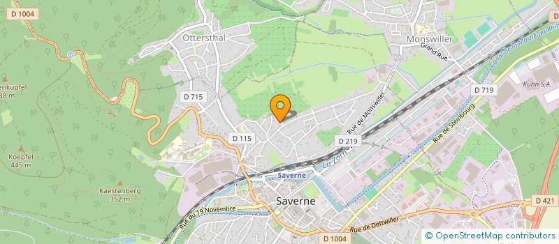 localisation de l'entreprise SCI FAMOUS FIVE  SAVERNE