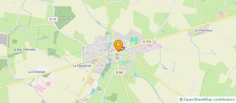 localisation de l'entreprise SCI FAMOUS IMMO  ERDRE-EN-ANJOU