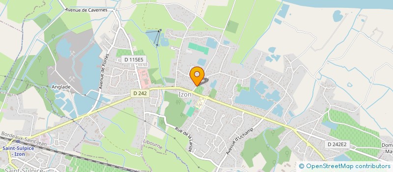 localisation de l'entreprise SCI FAMTREND  IZON