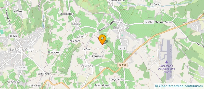 localisation de l'entreprise SCI FAMY  BAGNOLS