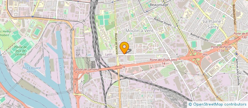 localisation de l'entreprise SCI FAMY  VENISSIEUX