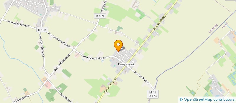 localisation de l'entreprise SCI FAMY  LAVENTIE