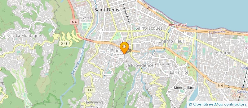 localisation de l'entreprise SCI FAMYA à SAINT-DENIS