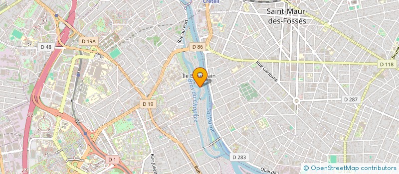 localisation de l'entreprise SCI FAN' ZENG à CRETEIL
