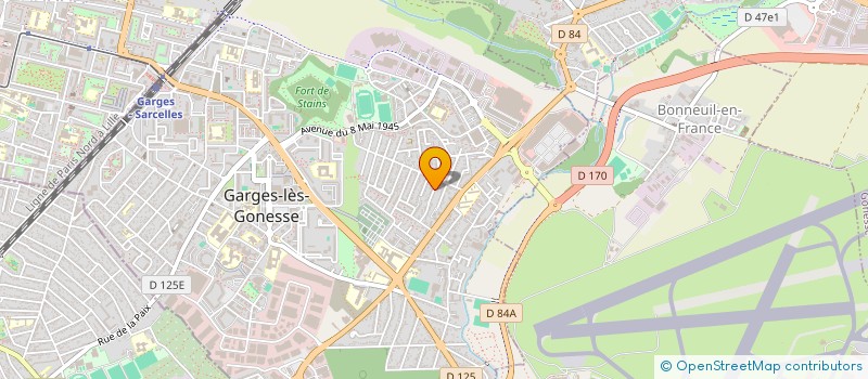 localisation de l'entreprise SCI FANAUD à GARGES-LES-GONESSE