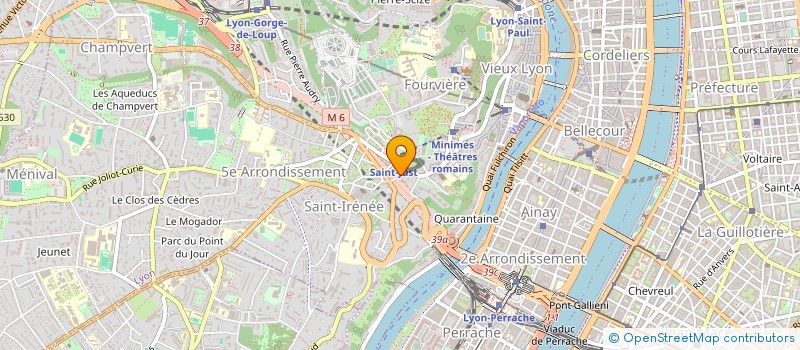 localisation de l'entreprise SCI FANCAR  LYON