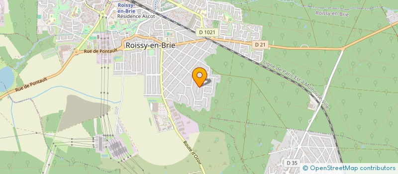 localisation de l'entreprise SCI FANCAT  ROISSY-EN-BRIE