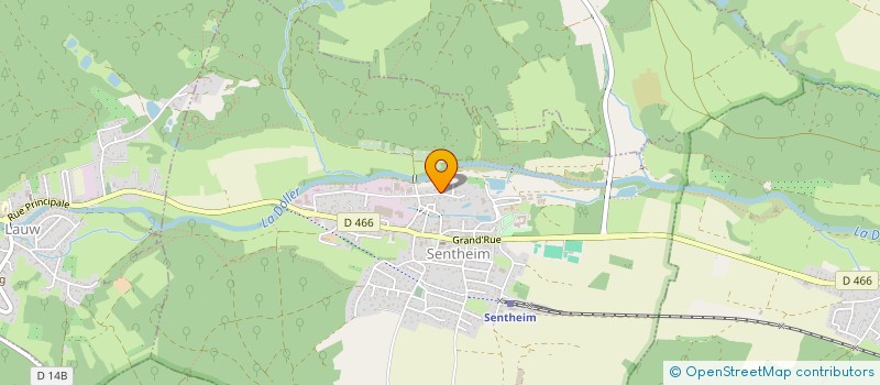 localisation de l'entreprise SCI FANCELLO  SENTHEIM