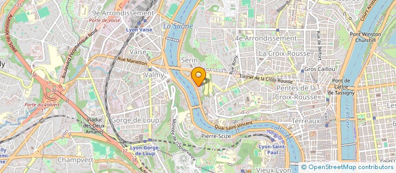 localisation de l'entreprise SCI FANCHAL  LYON