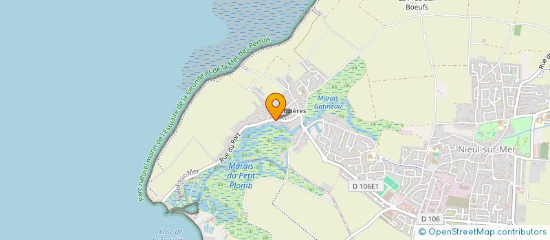 localisation de l'entreprise SCI FANELI  NIEUL-SUR-MER