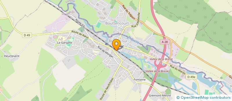 localisation de l'entreprise SCI FANELL à BLANGY-SUR-BRESLE