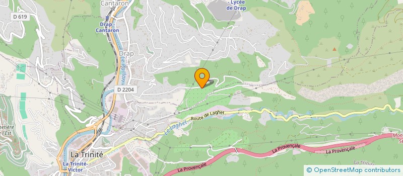 localisation de l'entreprise SCI FANETTE  DRAP