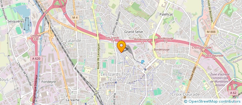 localisation de l'entreprise SCI FANFAN  TOULOUSE