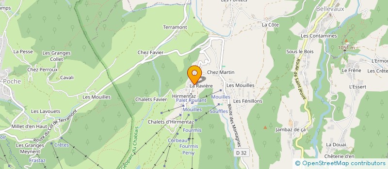 localisation de l'entreprise SCI FANFOUE DES PNOTTAS à BELLEVAUX