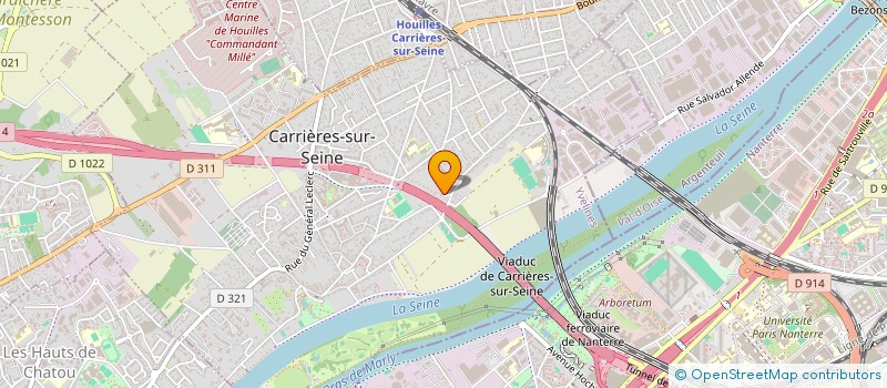 localisation de l'entreprise SCI FANG  CARRIERES-SUR-SEINE