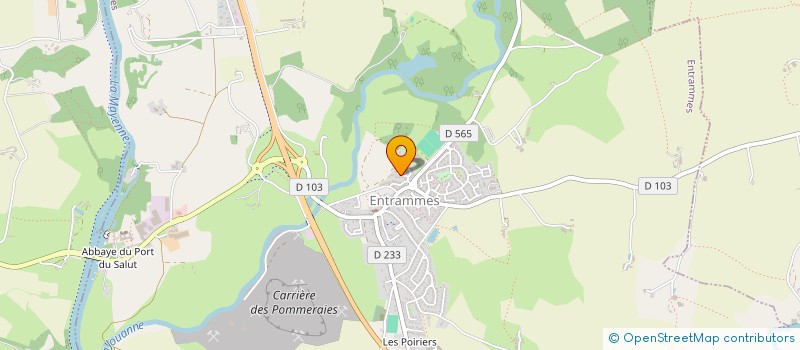 localisation de l'entreprise SCI FANGA  ENTRAMMES