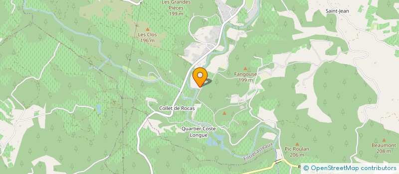 localisation de l'entreprise SCI FANGOUSE  ENTRECASTEAUX