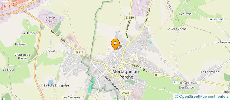 localisation de l'entreprise SCI FANI à MORTAGNE-AU-PERCHE
