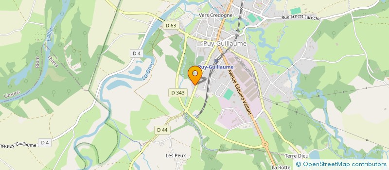 localisation de l'entreprise SCI FANNIE  PUY-GUILLAUME