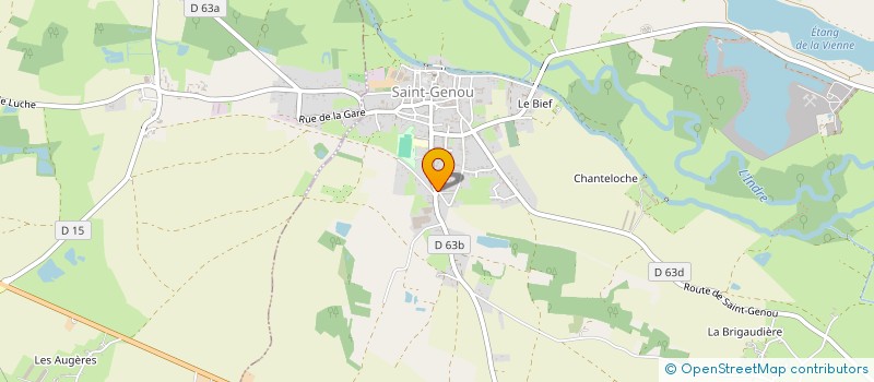 localisation de l'entreprise SCI FANNY à SAINT-GENOU