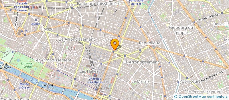 localisation de l'entreprise SCI FANNY à PARIS