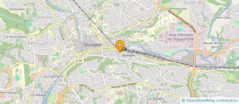 localisation de l'entreprise SCI FANNY  GUICHEN