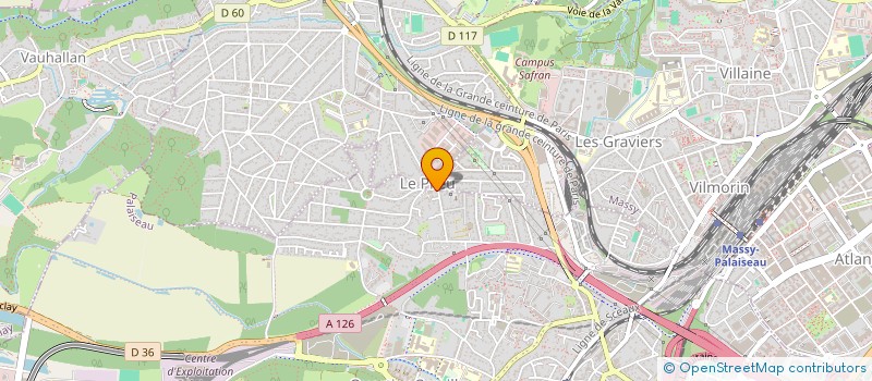 localisation de l'entreprise SCI FANNY à PALAISEAU