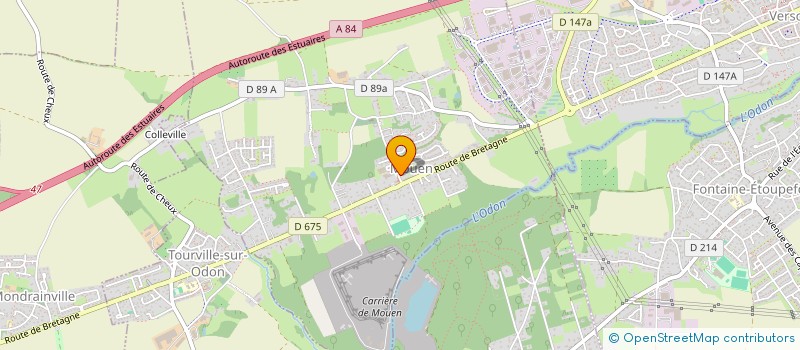 localisation de l'entreprise SCI FANNY  MOUEN