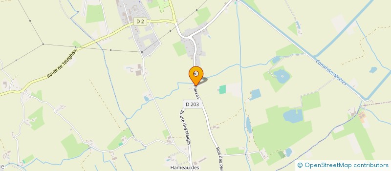 localisation de l'entreprise SCI FANNY ET DAVID  TETEGHEM-COUDEKERQUE-VILLAGE