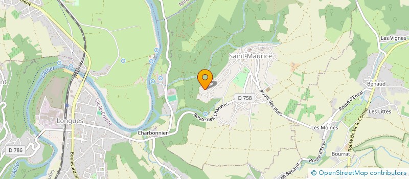 localisation de l'entreprise SCI FANNYCO  SAINT-MAURICE