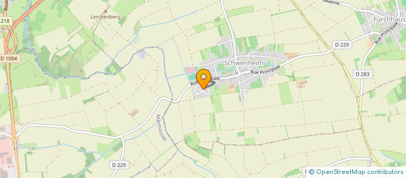 localisation de l'entreprise SCI FANOLUCE  SCHWENHEIM