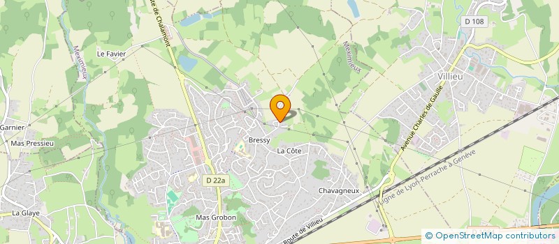 localisation de l'entreprise SCI FANON à MEXIMIEUX