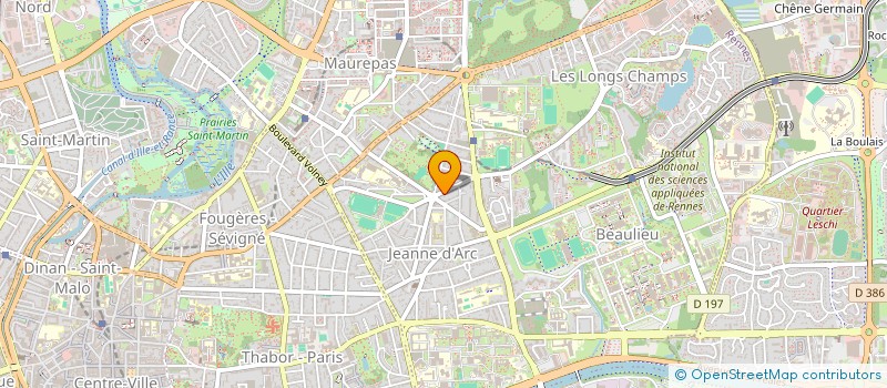 localisation de l'entreprise SCI FANTASIA  RENNES