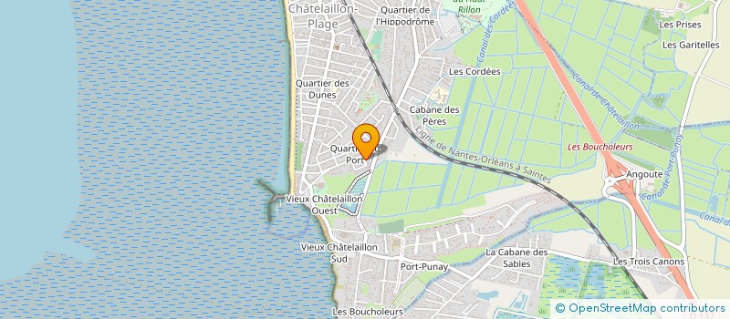 localisation de l'entreprise SCI FANY à CHATELAILLON-PLAGE