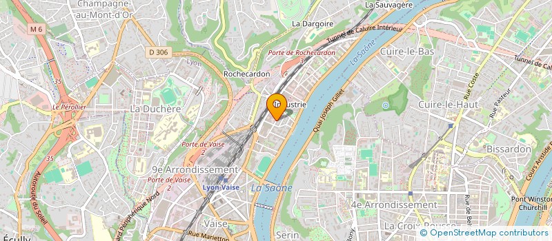 localisation de l'entreprise SCI FANY  LYON